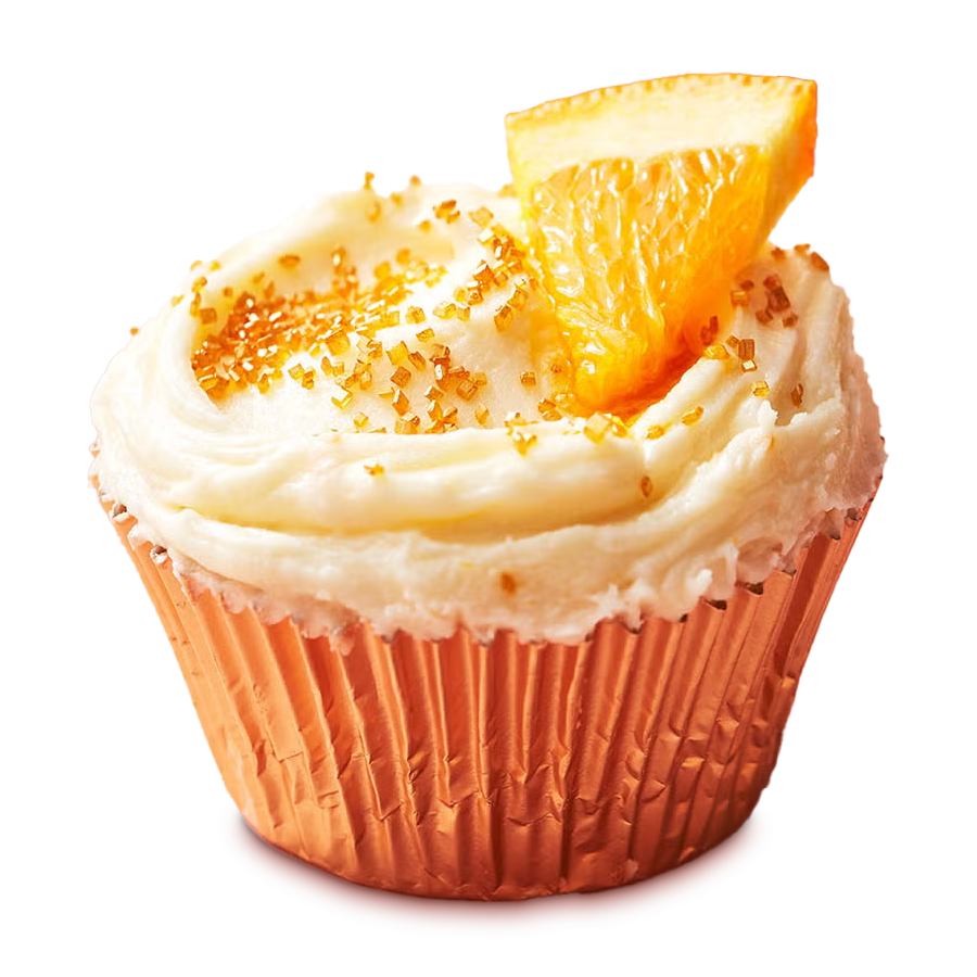Delish Mobile App Mimosa Cupcake